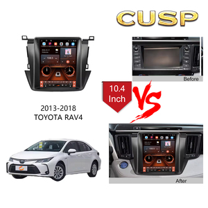 Marco de variedad de 9,7 pulgadas, marco de reproductor de radio para coche, kits de panel de tablero, Android auto para TOYOTA RAV4 2013-2018 SIM + FM + AM - Product Image 2