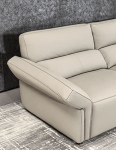 طقم أريكة فاخر بتصميم إيطالي حديث لعام <span class=keywords><strong>2026</strong></span>، أثاث داخلي، مجموعة أرائك من الجلد الأصلي - Product Image 3