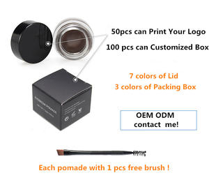 Gel de cejas con logotipo personalizado, 10 colores, impermeable, Etiqueta Privada, crema para cejas, pomada - Product Image 2
