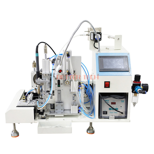 Semi Automatic Data Cable Soldering Machine USB Cable Manufacturing Equipment USB Data Cable Manufacturing Machine