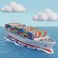 Service d'expédition DDP de fret maritime bon marché de la Chine aux États-Unis Service logistique FBA LCL