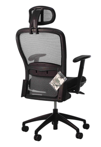 Silla de oficina de malla giratoria de altura ajustable Premium para una comodidad ergonómica - Product Image 4