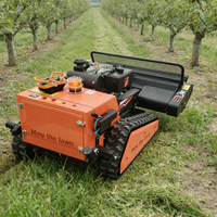 Nouvelle Tondeuse Robotisée Agricole 2026 avec Moteur à Essence Loncin 800mm 1000mm, Débroussailleuse pour Petites Fermes et Jardins, Certifiée CE EPA