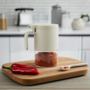 New Kitchen Tool Household Salt Pepper Seasoning <b>Storage</b> <b>Box</b> Opening and Closing Leak Proof Sauce Sealed <b>Storage</b> Bottlefor - Product Image 1