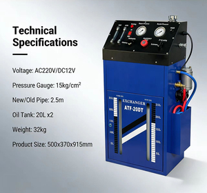 Máquina de Cambio de Fluido de Transmisión Semiautomática Directo de Fábrica para Equipos de Cuidado Automotriz - Product Image 2