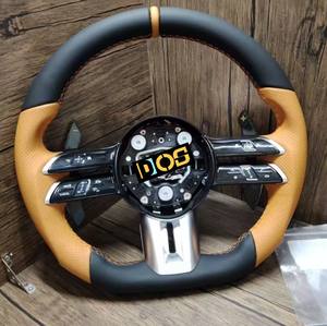 Volante de Fibra de Carbono Personalizado DOS para <span class=keywords><strong>Mercedes</strong></span>-Benz, Estilo <span class=keywords><strong>AMG</strong></span> Actualizado 2018-2023 W167 W205 W213 GT <span class=keywords><strong>63</strong></span> Clase C Clase <span class=keywords><strong>G</strong></span> GLA - Product Image 4