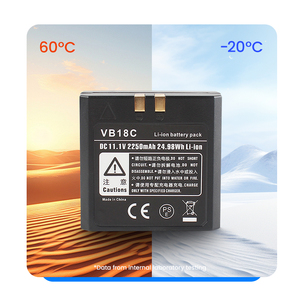 Godox V86011/V850II/V860/V850 flaş ışıkları için VB18-C şarj edilebilir lityum pil paketi - Product Image 4