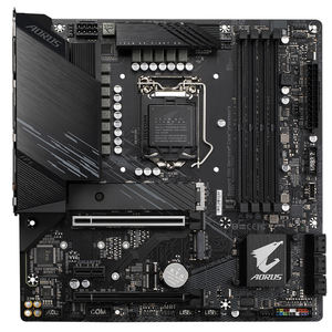 Placa base usada GIGABYTE B560M AORUS ELITE compatible con CPU de la serie Intel Core de 11ª y 10ª generación con 4 enchufes DIMM DDR4 - Product Image 3
