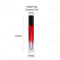 Offre Spéciale 10ml Portable Verre Parfum Échantillon Bouteille Carré Vide Bouchon À Vis Rechargeable Parfum Brouillard Bouteille Bouteille De Parfum