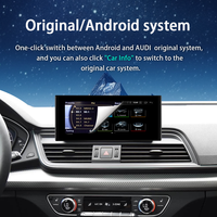 Qualcomm 8G 128G Android14 10.25 pouces Carplay AUTO pour AUDI 2018-2022 Q5 Q5L Lecteurs vidéo de voiture GPS Navigation Écran intelligent