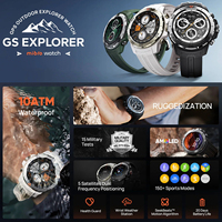 Montre intelligente originale Mibro GS Explorer 1.32 "UHD Display 10ATM Waterproof 460mAh 20 jours d'autonomie 24H Sport & Health Monitor