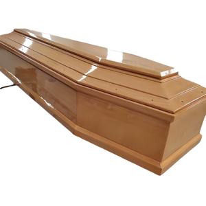Дешевый роскошный деревянный гроб в европейском стиле новый дизайн погребальный гроб - Product Image 6