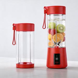 Botella USB-C de 400 ml, Libre de BPA, Apta para Alimentos, Funciona con Batería, Modo Turbo, Bajo Ruido, Antiderrames, Fácil de Limpiar, 2 en 1, para Auto, Gimnasio, Aire Libre - Product Image 1