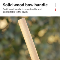 Grattoir à plumes pour tir à l'arc SPG, carbone pur mélangé à de la fibre de verre, accessoires de réparation pour ailerons de flèches, élimination des résidus, lame spéciale, outil en bois