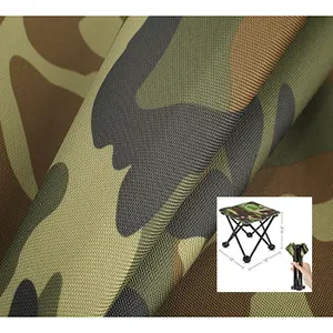 Oxford Fabric Wholesales Camouflage Oxford Cordura Fabric Polyester 600D TPU Anti-Static Blackout Coated For Bags Tents Car Upholstery Coats