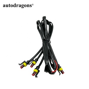 Feux de calandre LED super lumineux à 8 LED par pièce, avec couvercle fumé et lumière ambre, pour calandre 4Runner, avec faisceau de câblage - Product Image 5