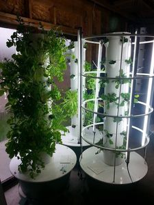 Tour de culture aéroponique verticale pour serre agricole ABS, système hydroponique Star Tower - Product Image 2