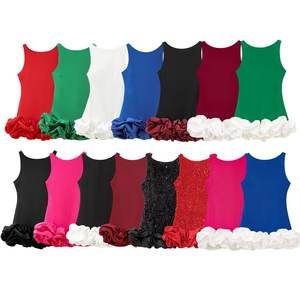 Ropa de mujer de estilo americano europeo <span class=keywords><strong>Vestido</strong></span> <span class=keywords><strong>corto</strong></span> con <span class=keywords><strong>tirantes</strong></span> sin mangas a la moda Tejido tejido - Product Image 3