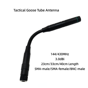 Antena de Comunicación CS, Antena Táctica de Tubo Flexible, SMA BNC, Doble Banda <span class=keywords><strong>VHF</strong></span>/UHF, Alta Ganancia, Largo Alcance, Antena para Walkie-Talkie - Product Image 3