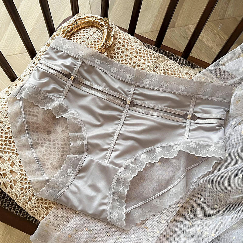 Wholesale Women's Underwear Delicate and Sexy Lace Mesh Triangle Underwear for Women