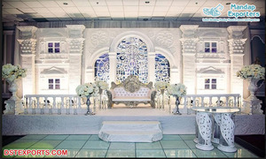 การตกแต่งเวทีงานแต่งงานที่สวยงามแบบศรีลังกา โทนสีทอง ตกแต่งเวทีงานแต่งงานสไตล์โมเดิร์น - Product Image 3