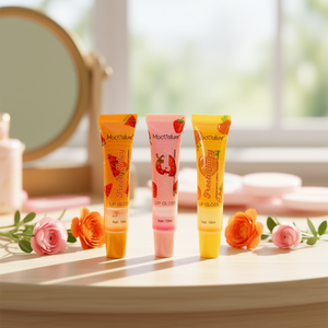 Gloss à lèvres Mocoallure Fresh Juicy Glitter, formule hydratante et brillante à l'huile de vitamine E, gloss à lèvres hydratant longue durée, format voyage - Product Image 2