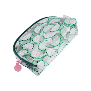 Fabrication OEM ODM SEDEX, sac de voyage transparent personnalisé, sac à cosmétiques en PVC givré avec logo, trousse de toilette transparente - Product Image 4
