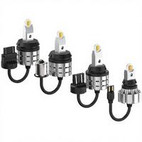 נורות לד אדומות 12V Canbus T15 בעלות עוצמה גבוהה T16 לאורות רוורס W6W ללא הבהוב יתר לשדרוג/התקנה מחדש
