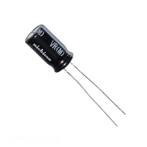 Condensador de orificio pasante original CAP ALUM 0.22UF 20% 50V RADIAL 0.22 uF UVR1HR22MDD - Product Image 1