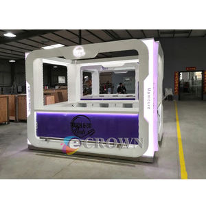 Customize <strong>Shop</strong> Design <strong>Teleshop</strong> Design Cabinet Counter Store Design Counter Store Display Varnish Table OEM - Product Image 1