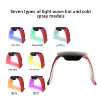 Spectromètre Nano sept couleurs, atomisation à chaud et à froid, multifonctionnel, alliage de chrome, étanche IPX3, beauté du visage, AU/US