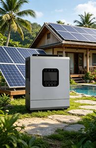 แบตเตอรี่ลิเธียมไอออนขนาด 5 นิ้ว ลดราคาพิเศษ 12kW 48V ระบบโซลาร์เซลล์ออฟกริด สำหรับใช้ในบ้าน ระบบกักเก็บพลังงานสำหรับที่อยู่อาศัย SI300-48-12 - Product Image 5