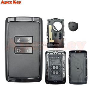 Coque de remplacement pour clé de voiture à distance 4 boutons pour Renault Megane Kadjar Espace Talisman, coque intelligente sans clé - Product Image 2