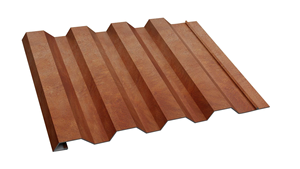 Panneaux de bardage en acier Corten, tôles ondulées résistantes aux intempéries, durables, ignifuges, design moderne, pour toitures d'appartements et villas - Product Image 2