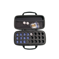 Sac de transport rigide anti-chute en EVA Subbuteo, étui de protection durable pour le football de table, étui de rangement en EVA pour kit complet de Subbuteo