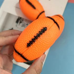 Juguete de Vinilo con Sonido para Mascotas, Pelota de Rugby con Sonido para Perros, Pelota para Golden Retriever, Juguete de Entrenamiento para Perros, Modelo ZL2180 - Product Image 6