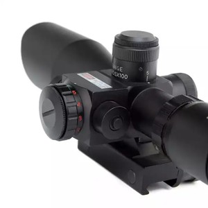 뜨거운 판매 2.5-10X40ER 빨간색과 녹색 조명 빨간색 레이저 시력 범위