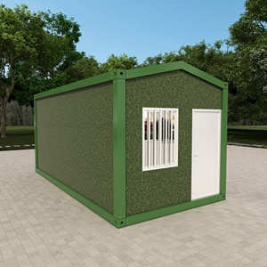 Vente en gros de logements mobiles temporaires de courte période de construction maisons en conteneur pour hôtels et appartements à panneau sandwich en acier - Product Image 4