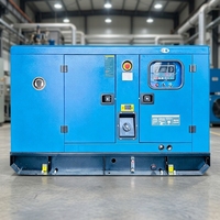 Generador Diésel Comercial Profesional de 10kW-50kW con Controlador Inteligente ATS, Generador Diésel Trifásico de Reserva para Energía de Emergencia en Hoteles
