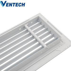 Grille d'air linéaire en aluminium Ventech Ventilation, installation facile, HVAC, lames à 0, 15, 30 degrés - Product Image 2