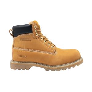 Goodyear-zapatos de seguridad personalizados, calzado de cuero nobuk genuino de buena calidad, a la moda, de gama alta - Product Image 1