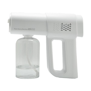 Penjualan langsung dari pabrik K5 Atomizer nirkabel-biru Nano semprotan alkohol pistol desinfeksi ganda atomisasi & fungsi disinfektan - Product Image 2