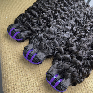 Vente en gros cheveux bouclés bruts birmans Cabelos cheveux humains birmans bouclés non traités cheveux humains vietnamiens vendeurs de paquets de cheveux bouclés birmans - Product Image 4