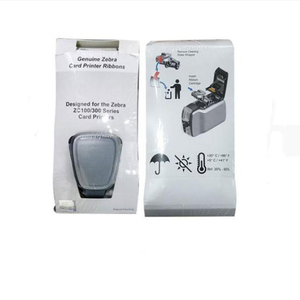 Ruban d'imprimante de cartes PVC <span class=keywords><strong>Zebra</strong></span> ZC100 ZC300 et <span class=keywords><strong>ZC350</strong></span> 800300-301 Noir Monochrome 2000 impressions Original - Product Image 2