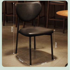 Ensemble de canapé de bar de style américain rétro, table de bar, chaise de loisirs en bois pour restaurant, pub, bar commercial - Product Image 5