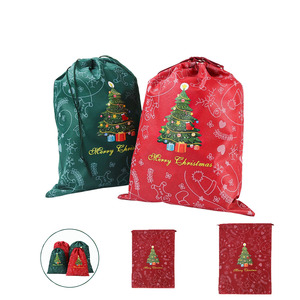 Bolsa de Almacenamiento de Tela No Tejida con Cordón, de Gran Capacidad, para Regalos de Navidad y Juguetes - Product Image 1