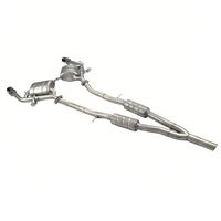 Katup Pneumatik MPER untuk Knalpot Catback Infiniti Fx35 G25 G37 Q50 Q50S Q60 Q60S Bahan Stainless Steel Suara Agresif Plug and Play