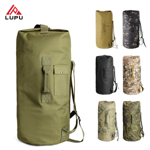 Sac de voyage tactique en toile Oxford LUPU, sac à dos de survie grande capacité avec bandoulière et poignée en toile pour le camping et la randonnée - Product Image 1