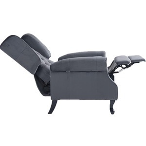 <span class=keywords><strong>Poltrona</strong></span> Reclinabile Massaggiante Confortevole per Soggiorno, con Telaio in Metallo e Rivestimento in Microfibra, Morbida <span class=keywords><strong>Poltrona</strong></span> Reclinabile - Product Image 3