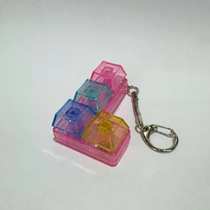 Porte-clés transparent anti-stress à boutons à pression pour adultes, idéal comme cadeau d'entreprise pour Halloween et Noël, best-seller - Product Image 2